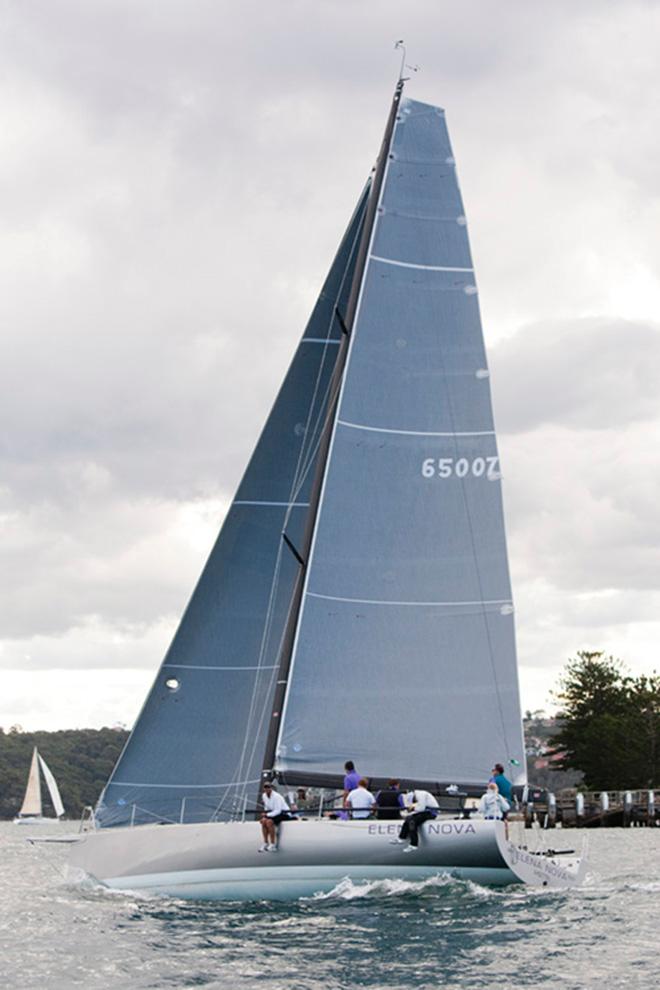 Craig Neil’s Elena Nova won Division A2 in her Land Rover Winter Series debut. © David Brogan www.sailpix.com.au